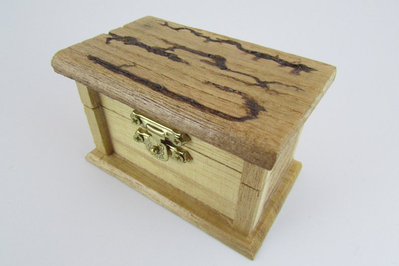 Lichtenberg Figure Jewelry Box 3.5 x 2.25 x 2.25