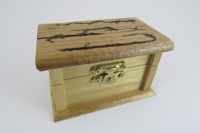 Lichtenberg Figure Jewelry Box 3.5 x 2.25 x 2.25