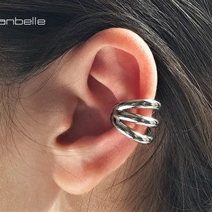 concentric rings Non piercing ear cuff