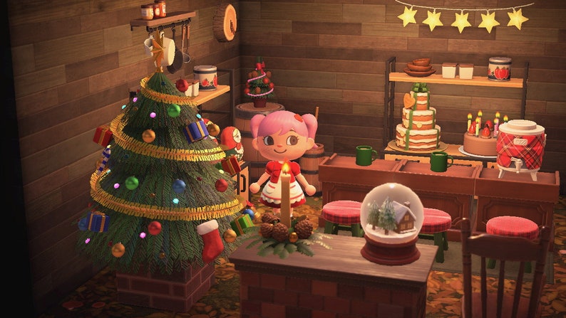 Animal Crossing New Horizons Cottagecore Christmas set