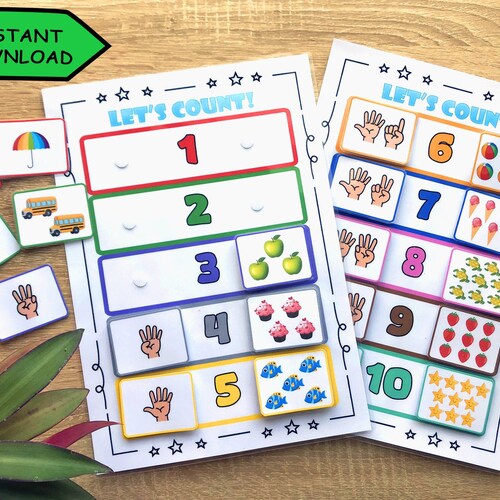 busy book printable worksheet matching activities toddler etsy