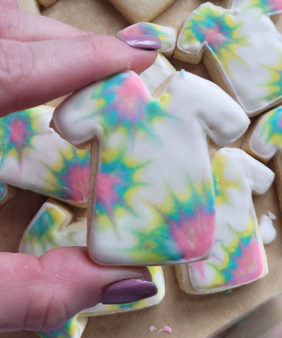 tie dye cookies shirt