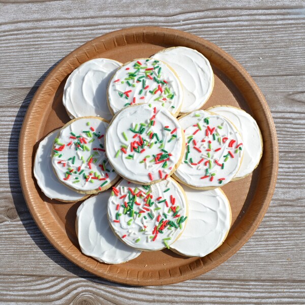 Iced Sugar Cookies Etsy