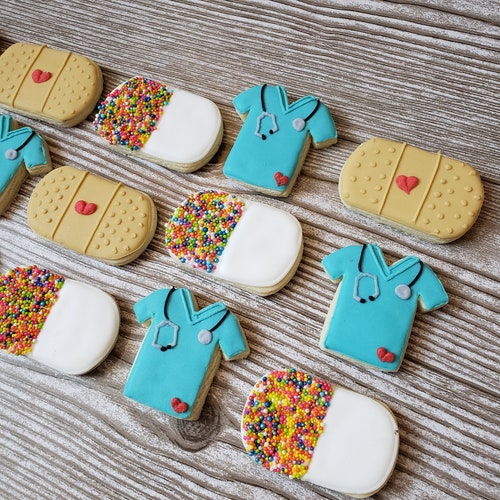 Nurse Cookies Etsy