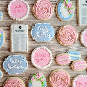 Galletas de azúcar decoradas Bridgerton