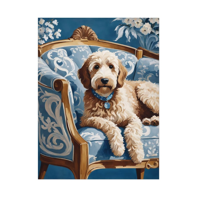 Labradoodle Art - Etsy