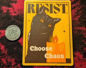 Chaos Cat Sticker