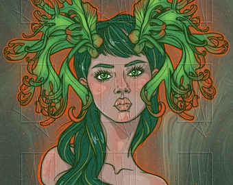Staghorn Fern Print