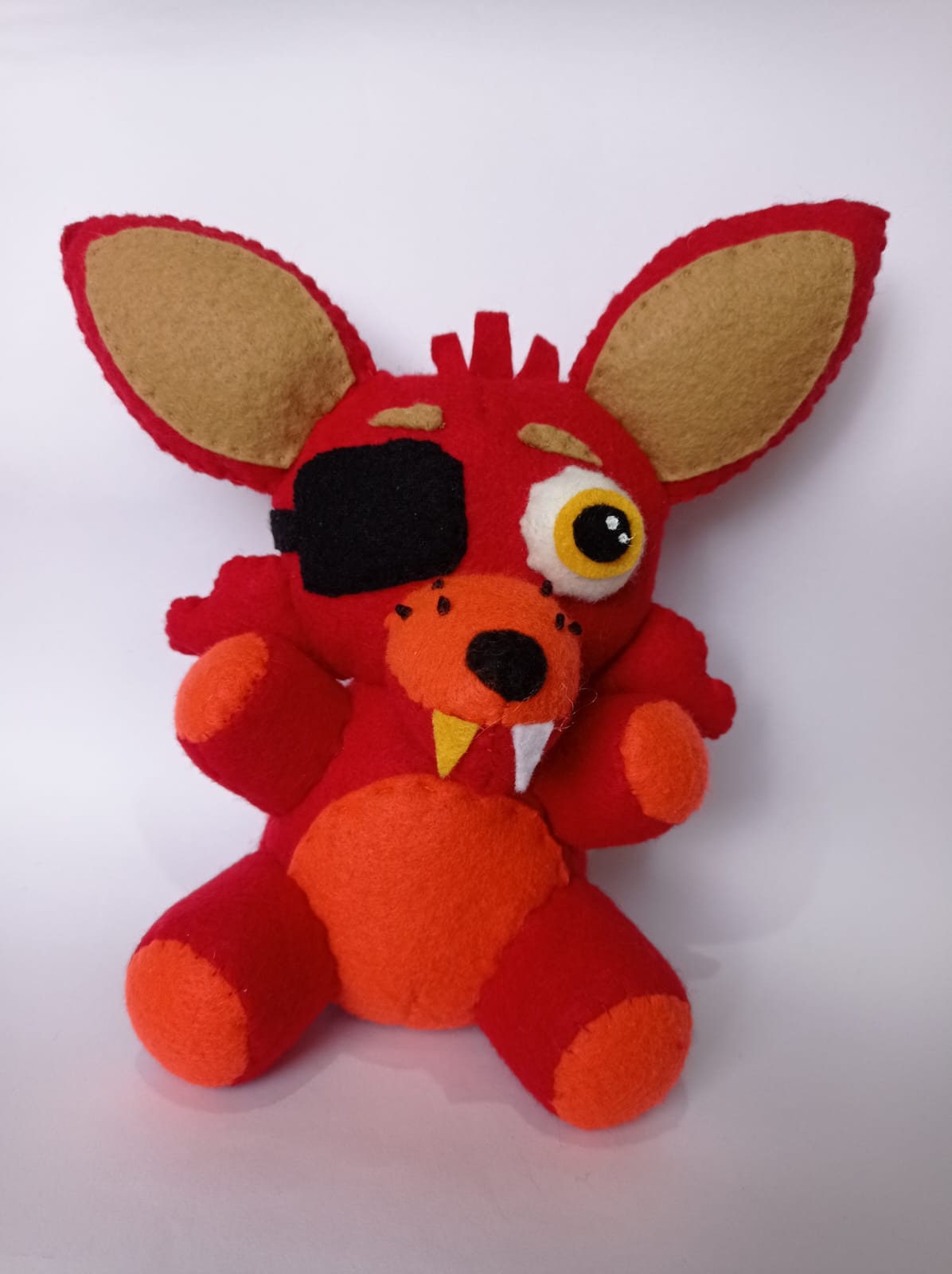 Withered Foxy in Horror Video Game Customs Nightmare Toys 