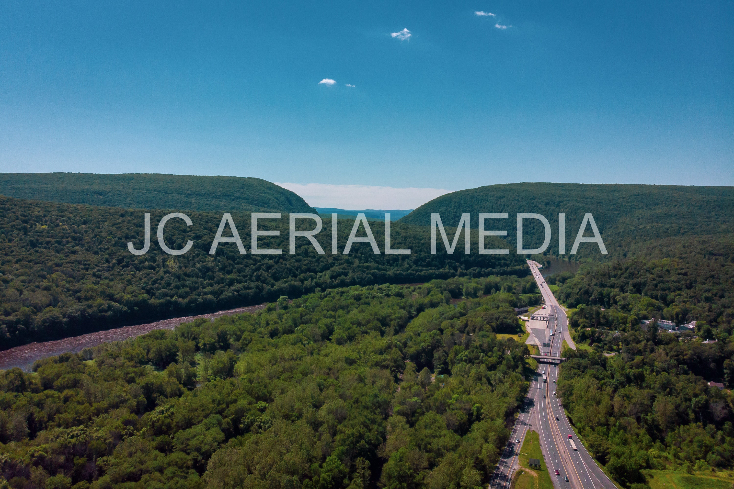 Delaware Water Gap Pennsylvania New Jersey Border Etsy