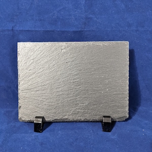 Slate Stone 5x7 with feet &quot;NO ENGRAVING&quot; Slate Stone only.