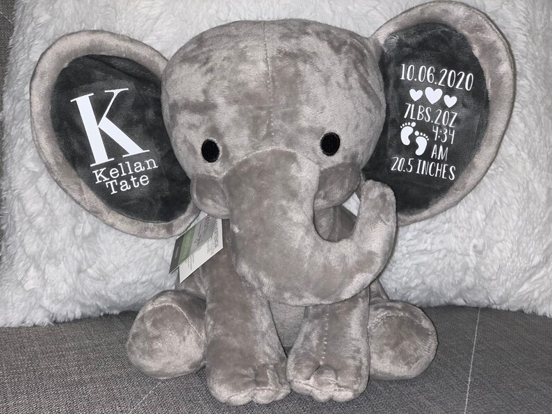 Birth Announcement Plush Personalized Gift