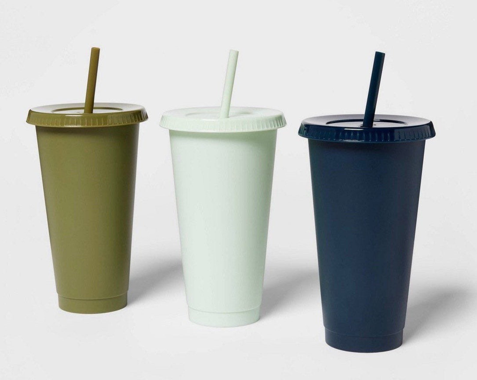 Personalized Cup with Lid and Straw Plastic Drink ware Etsy