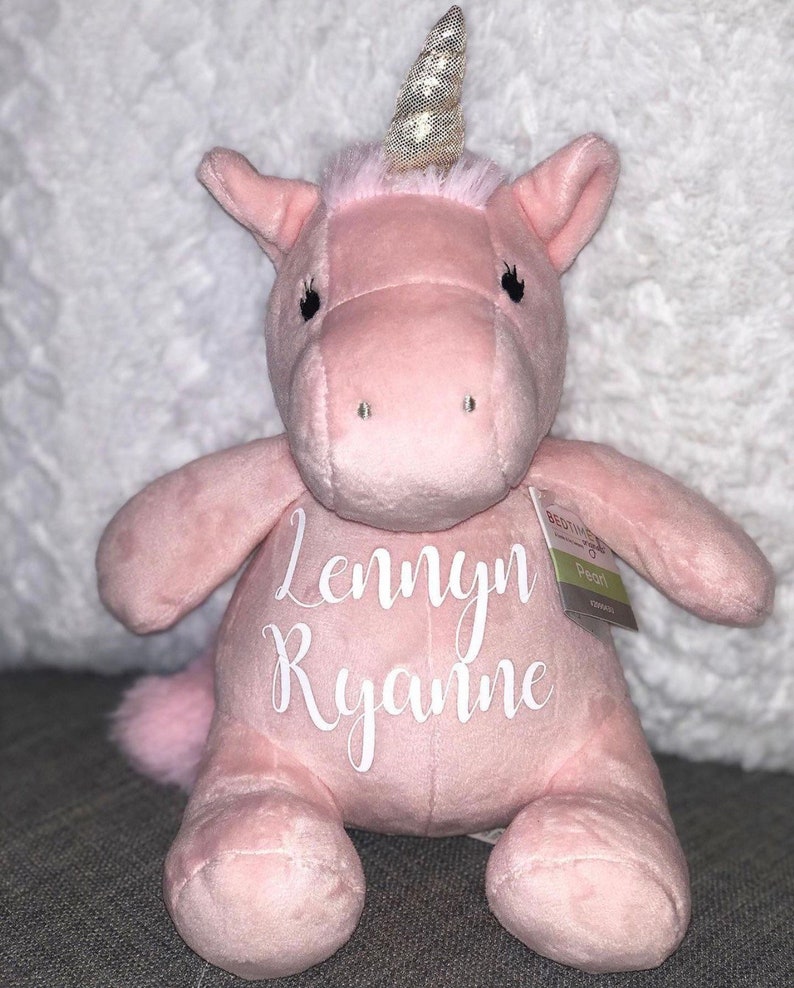 Birth Announcement Plush Personalized Gift