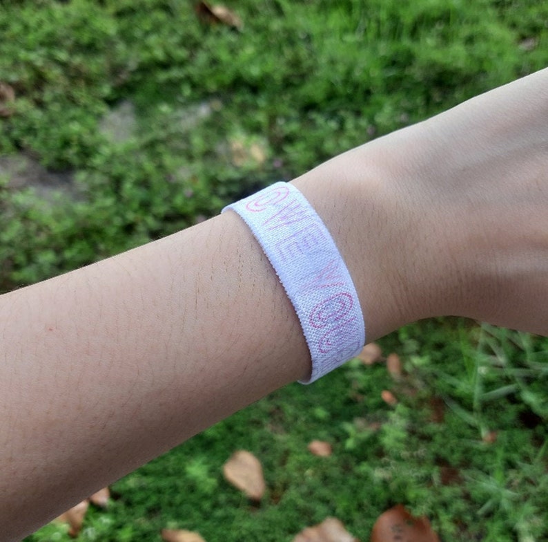 Love Yourself Memorabilia Concert Wristband Ticket x Hair-tie image 6