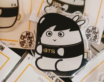 BTS Hip Hop Monster Gummi Bean Acrylic Keychain (bangtan