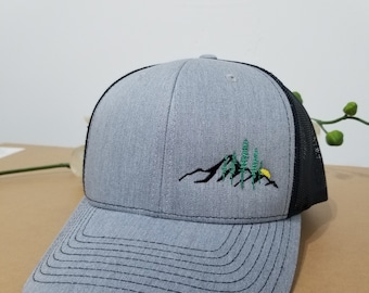 chapeau de sentier | chapeau de camionneur | chapeau d’aventure | Chapeau en maille | | cadeau de randonnée Chapeau de trail unisexe | chapeau de montagne | Équipement de randonnée | | snapback Hat Chapeau de randonnée