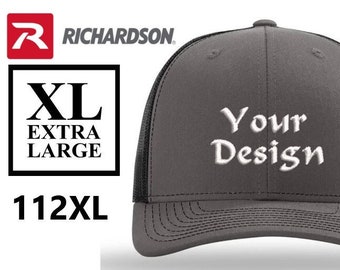 Richardson 112 XL Hat | XL Trucker Hat | 112XL Richardson XL Trucker | Extra Large Trucker Hat | 112XL Hat