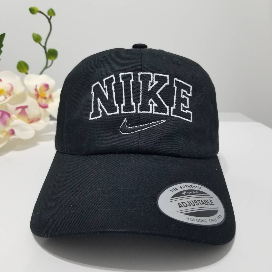 grey nike dad hat