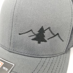 Fjällhatt | Vandringsutrustning | Äventyrshatt | Richardson 112 Broderad hatt | Truckerkeps | Snapback-truckerkeps | Vandringskeps | Basebollkeps bild 2