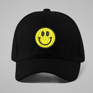 Smiley Face Dad Hat | Keep Smiling | Have a Nice Day Hat | Happy Face