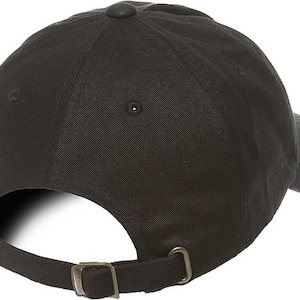 Upside Down Dad Hat (BLACK) | Upside Down Dad Hat | Upside Down Hat image 2