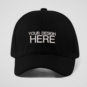 Custom logo hats | Custom Hats | Custom Embroidered Hats | Custom Hats No Minimum | Embroidered Custom Baseball Cap | Free Shipping