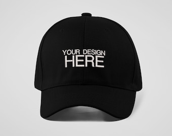 Custom logo hats | Custom Hats | Custom Embroidered Hats | Custom Hats No Minimum | Embroidered Custom Baseball Cap | Free Shipping