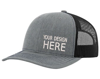 Casquettes de camionneur pour jeunes | Casquette 112 pour jeune Richardson | Broderie personnalisée Richardson 112 pour jeunes | Casquettes Richardson pour jeunes à personnaliser | Camionneur personnalisé