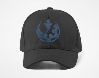 Starwars Cosplay | Rebel Alliance Hat | Galactic Empire | Dad Hat | Star Wars Costume | Star Wars Gift | Starwars rebel | Embroidered Hat