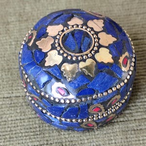 Boite à bijoux marocaine en pierres