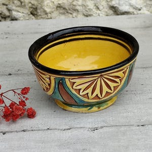 Moroccan ceramic bowl