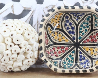 moroccan ceramic soap dish