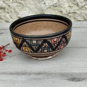 Moroccan ceramic bowl