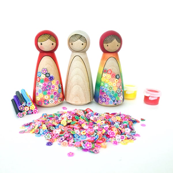 Peg Doll Kit - Etsy