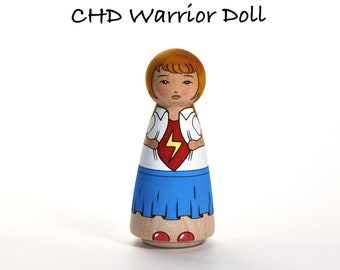 Congenital Heart Defects (CHD) doll, Little Warrior Doll, best gifts for kids