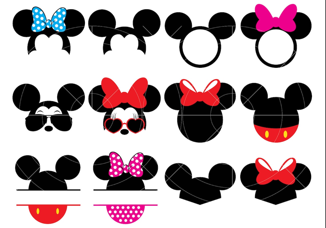 Mickey Mouse SVG, Mickey SVG, Mickey Cut File, Disney SVG, Svg Files
