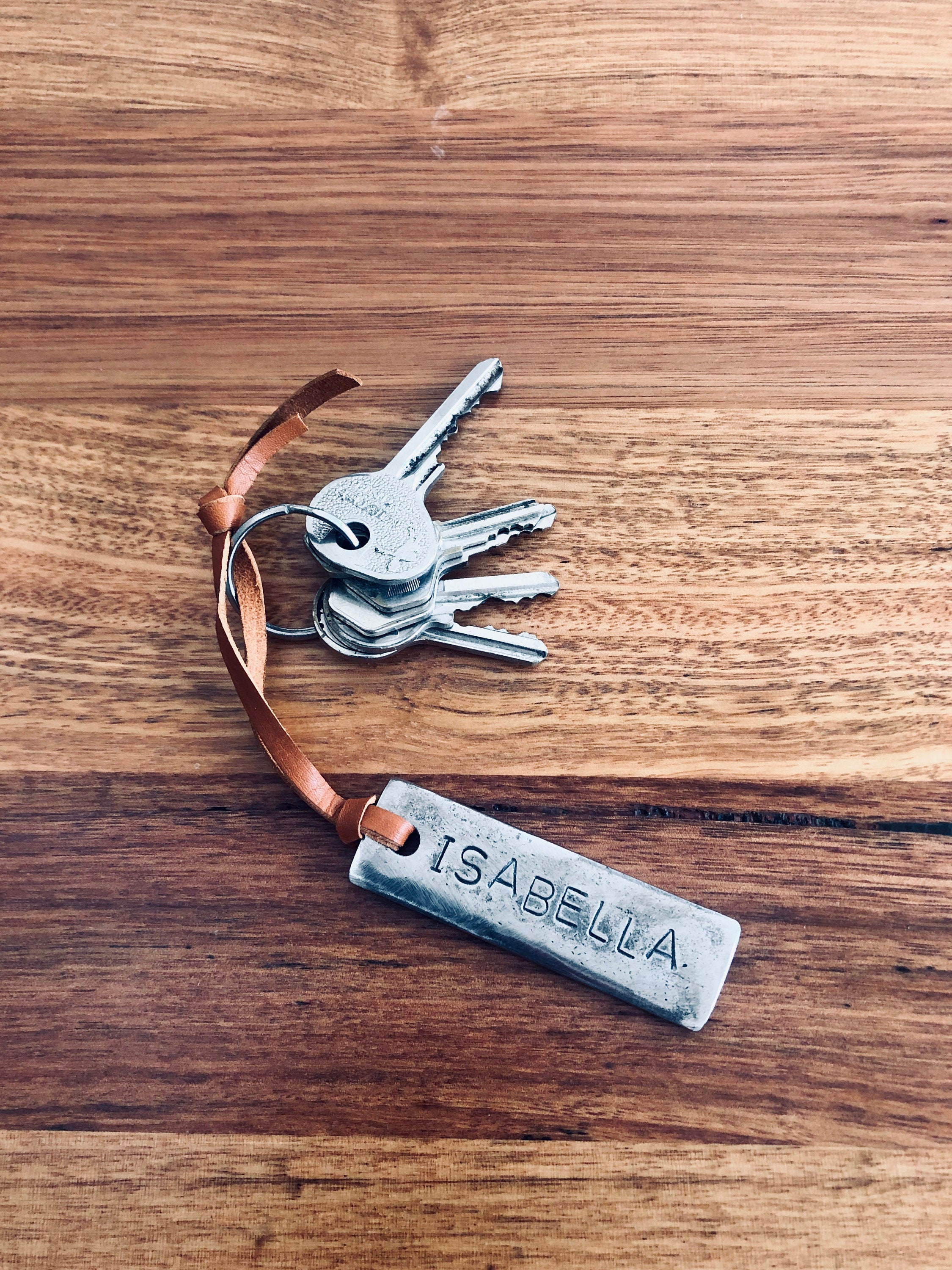 Personalised key or bag tag Etsy