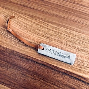 Gepersonaliseerde sleutel of taslabel