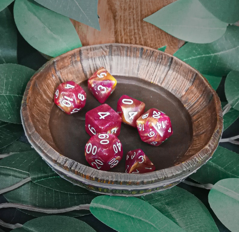 Barrel/Mug DnD Dice Bowl Etsy
