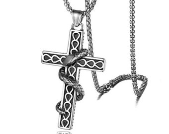 Goth Cross Pendant | Etsy