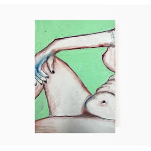 Pintura al óleo de partes del cuerpo, boceto de figura, impresión artística, técnica mixta, dibujo del natural de hombre y mujer, pintura al óleo, arte mural, impresiones artísticas enviadas por correo, arte mural