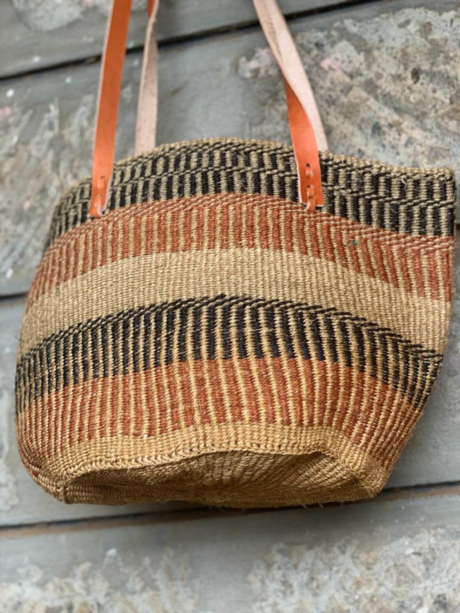 Kiondo Kenyan handbagSisal handbag | Etsy