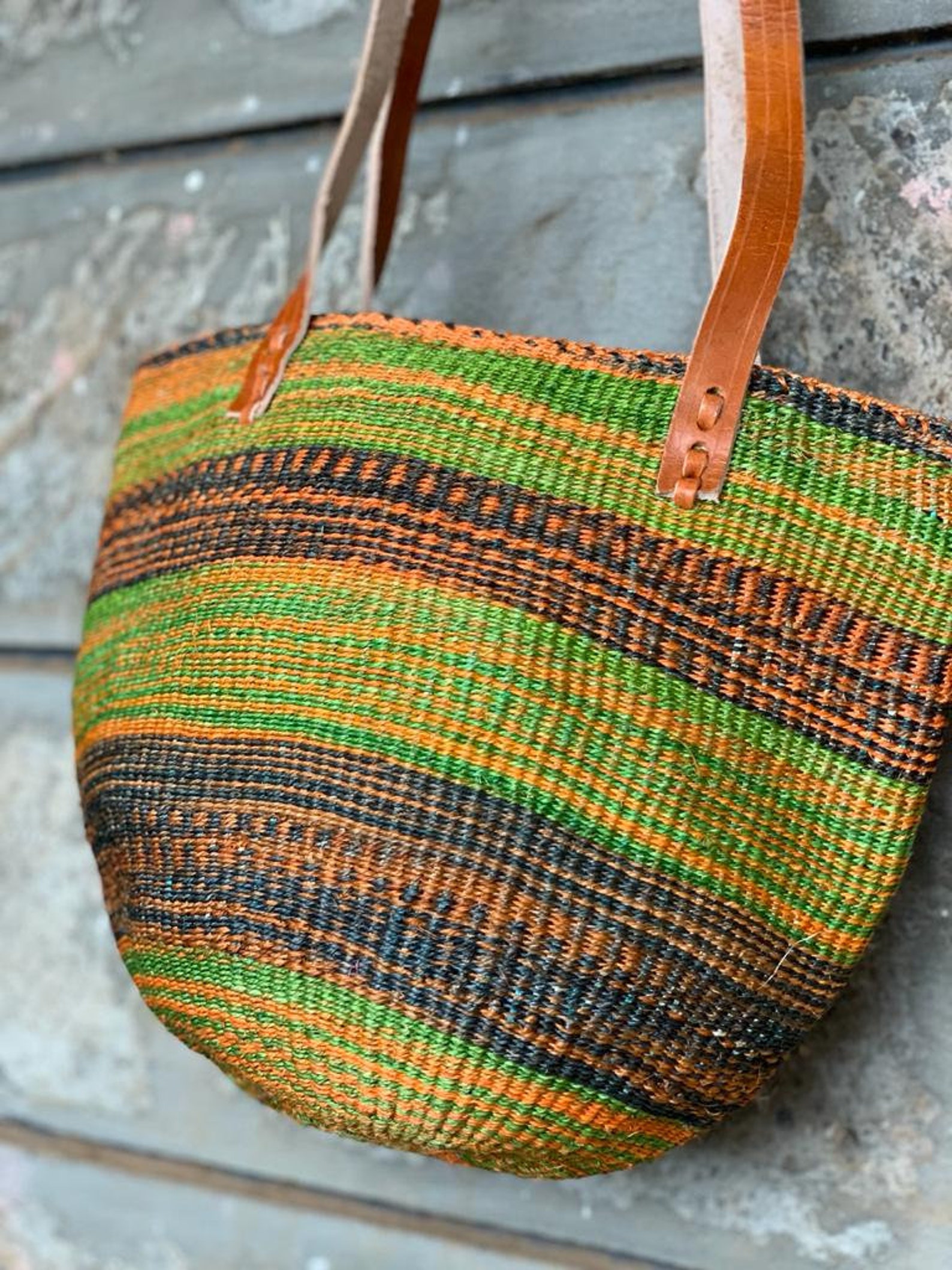 Kiondo Kenyan handbagSisal handbag | Etsy