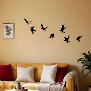 Metal Bird Wall Hooks: Modern Decorative Coat & Towel Hangers