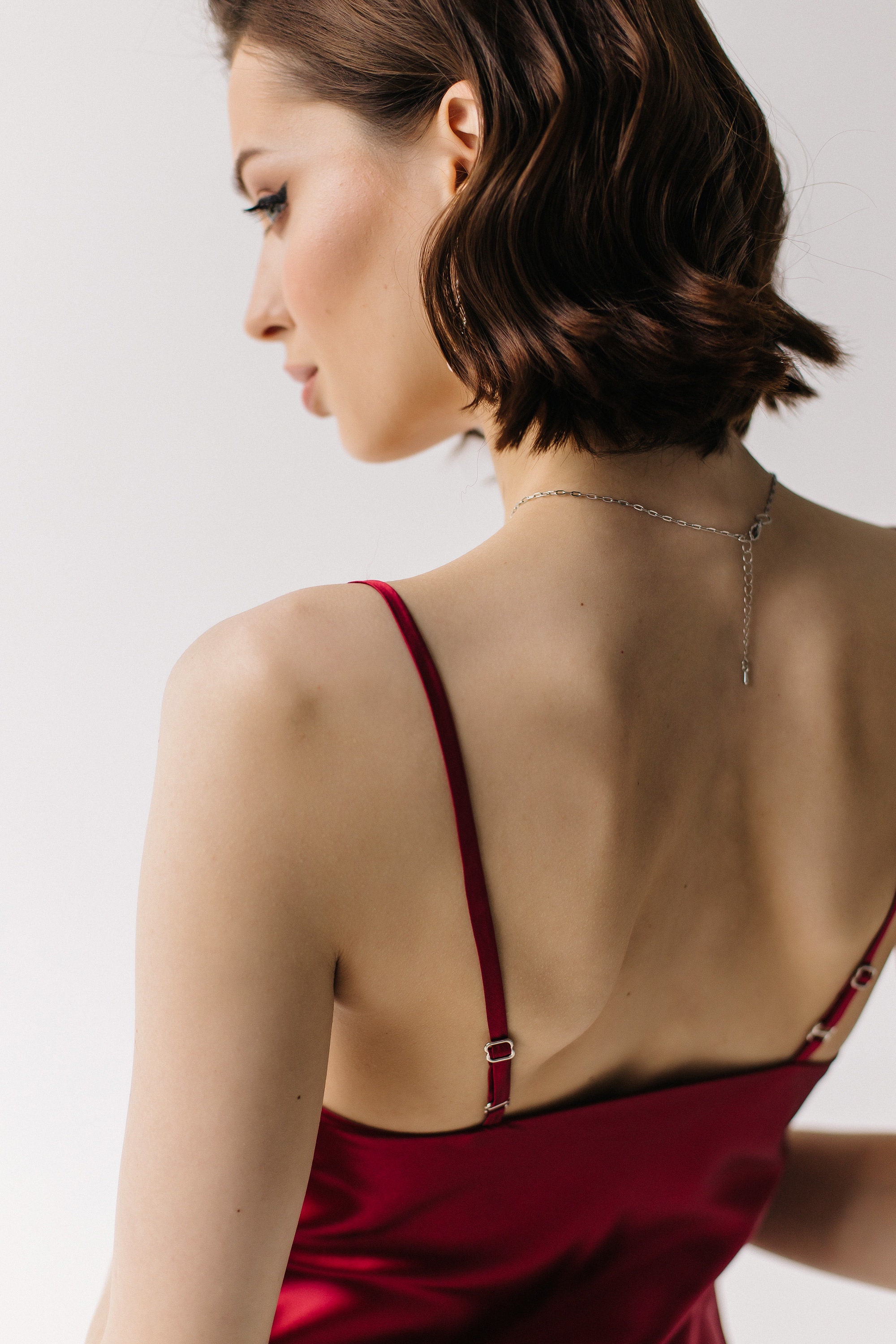 6+ Slip Red Dress