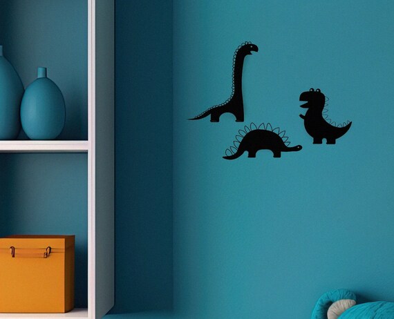 Ganci A Forma Di Dinosauro Per Cameretta - Legno Con 4 Ganci | Appendiabiti Per Bambini Colorati - Foto 4