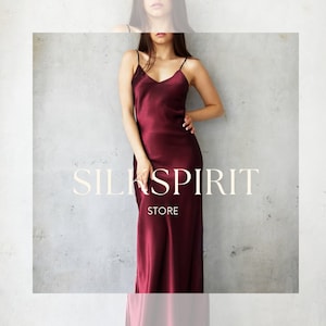 Maxi Silk Satin Dress wine Red Extra Full Length Slip Dress burgundy Adjustable Spaghetti Straps maroon Silky Deep V Neck Bias Cut Dress Etsy