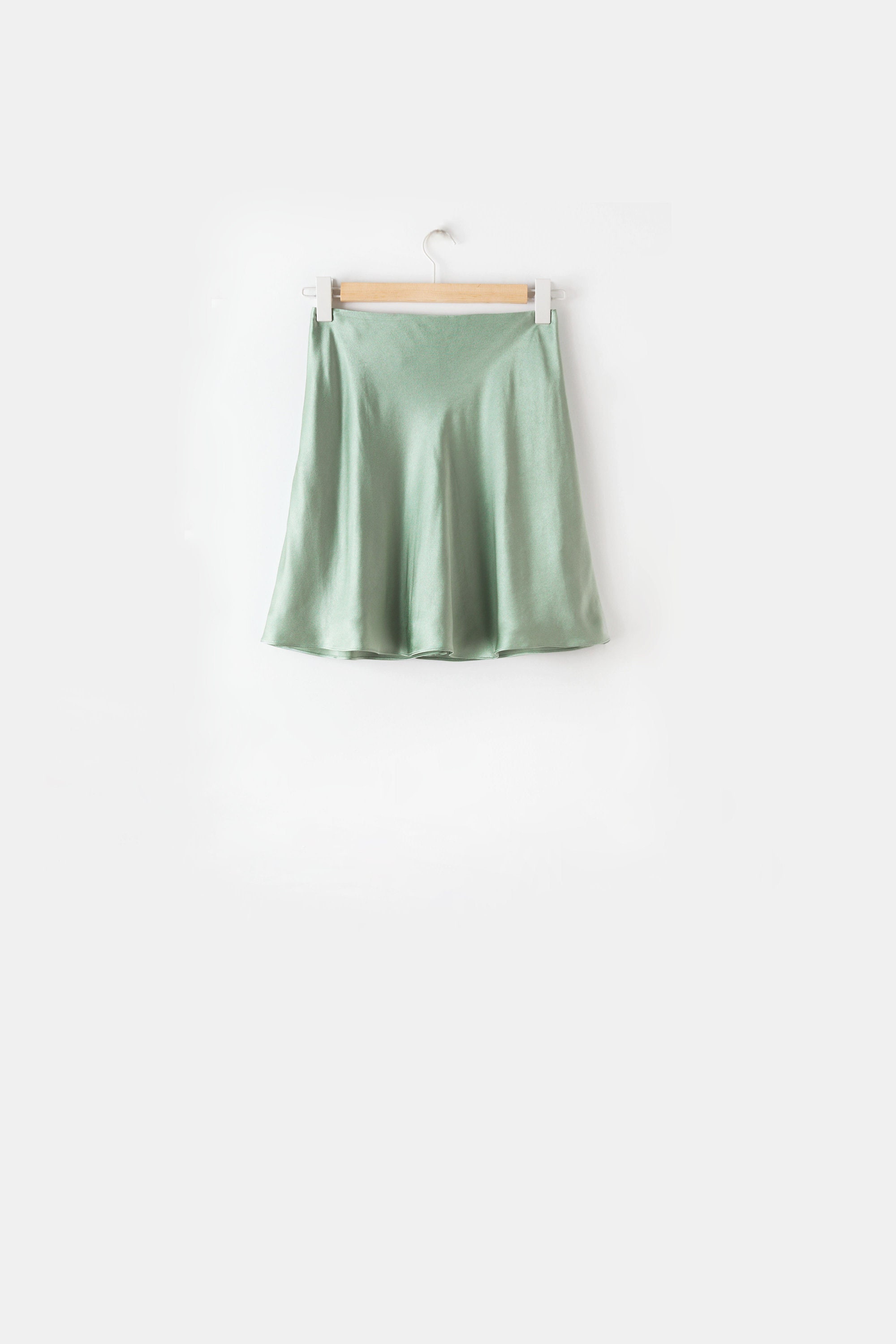 silk skirt mini