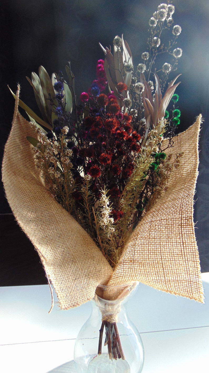 Dried Australian Native Flower bouquet. Dried Australian Wild Etsy